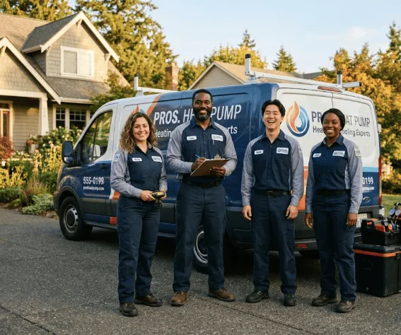Heat Pump Installation company in Wolflake, IN